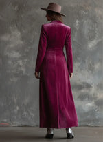 Women’s Lapel Collar Maxi Wedding Guest Dress