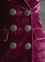 Women’s Lapel Collar Maxi Wedding Guest Dress