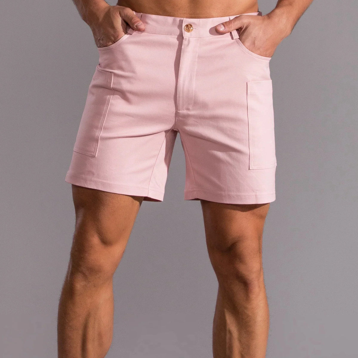 Men’s Chino Shorts with Patch Pockets