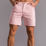 Men’s Chino Shorts with Patch Pockets