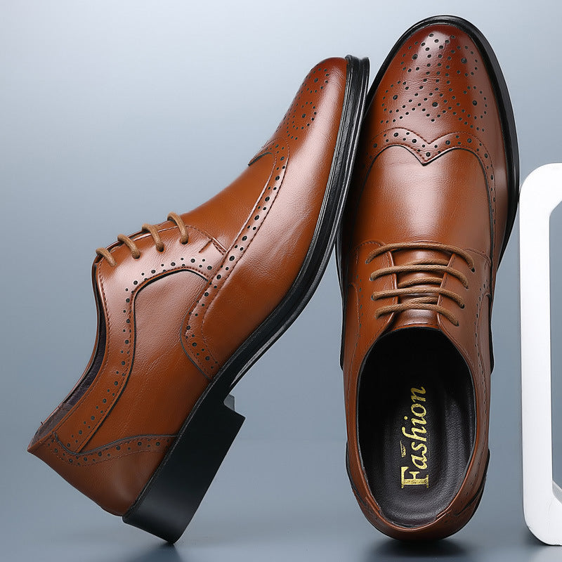 Men’s Closed-Toe Lace-Up Dress Shoes
