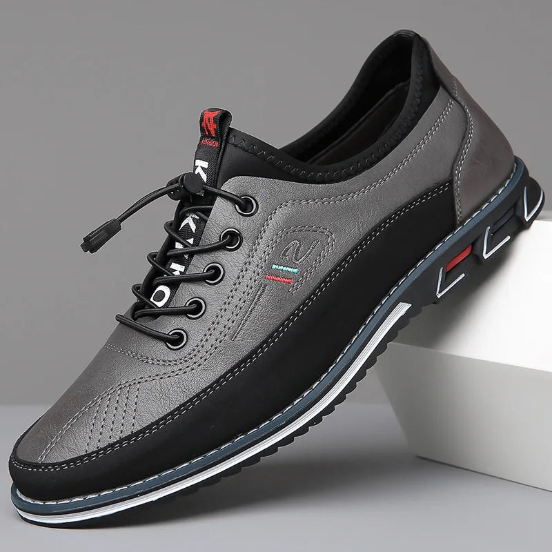 Men’s Closed-Toe Lace-Up Low-Top Shoes