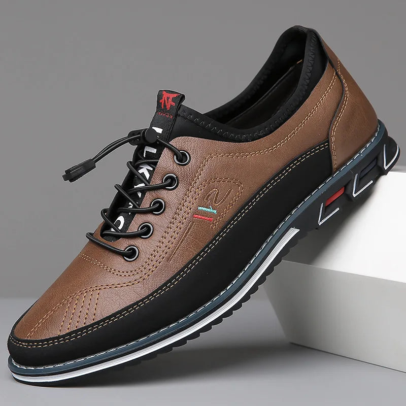 Men’s Closed-Toe Lace-Up Low-Top Shoes