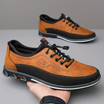 Men’s Closed-Toe Lace-Up Low-Top Shoes