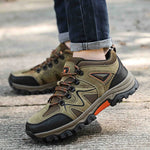 Men’s Closed-Toe Lace-Up Outdoor Hiking Shoes