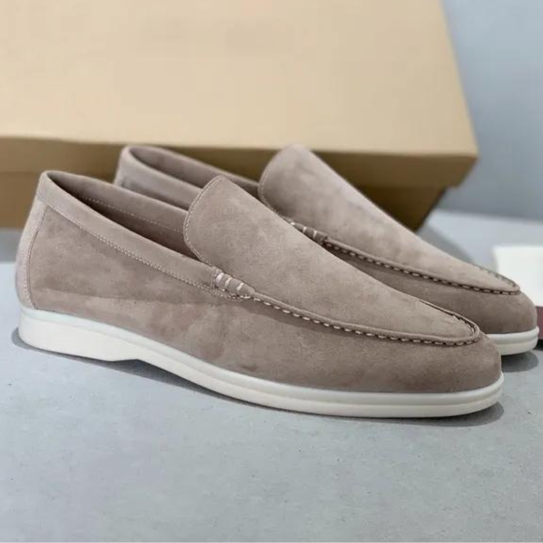 Men’s Closed-Toe Slip-On Loafer Shoes