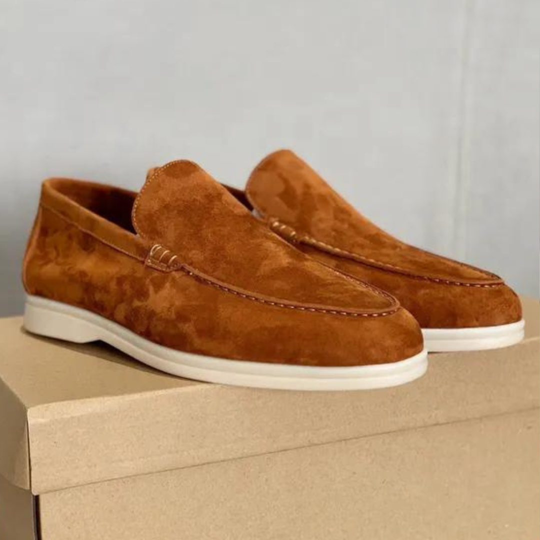Men’s Closed-Toe Slip-On Loafer Shoes