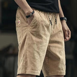 Men’s Corduroy Drawstring Shorts