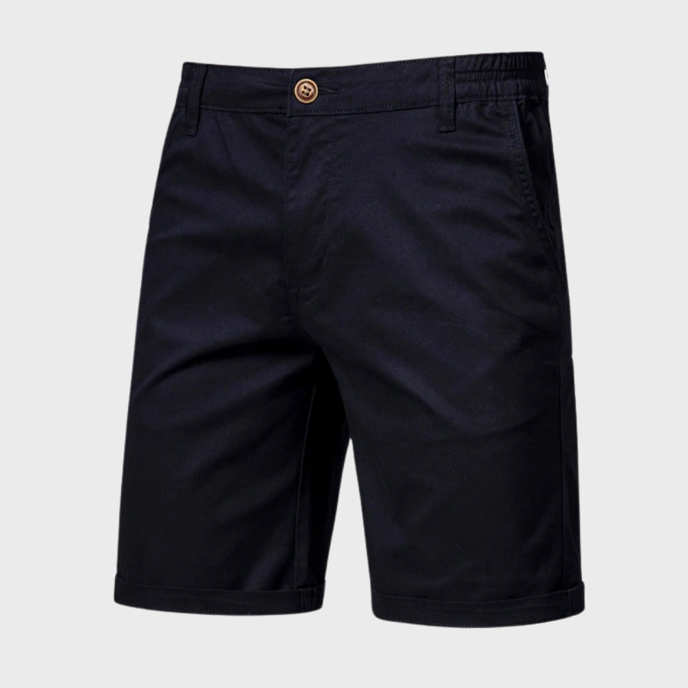 Men’s Elastic Waist Chino Shorts