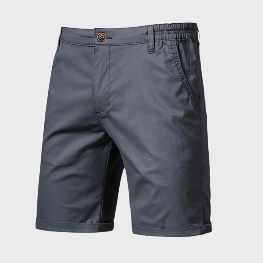 Men’s Elastic Waist Chino Shorts