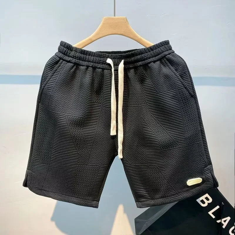 Men’s Elastic Waist Drawstring Shorts