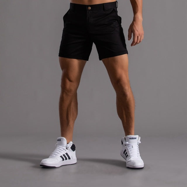 Men’s Flat Front Chino Shorts