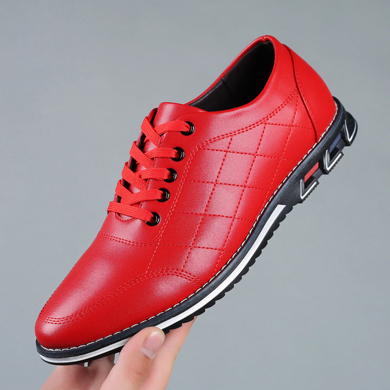 Men’s Lace-Up Closed-Toe Dress Shoes
