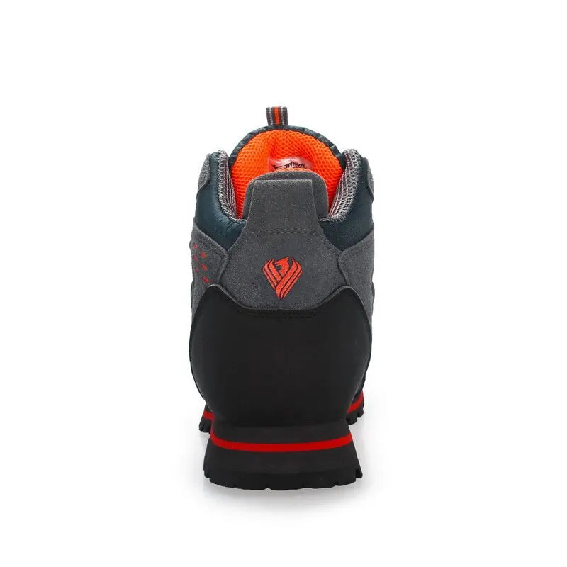 Men’s Lace-Up Closed-Toe Hiking Shoes