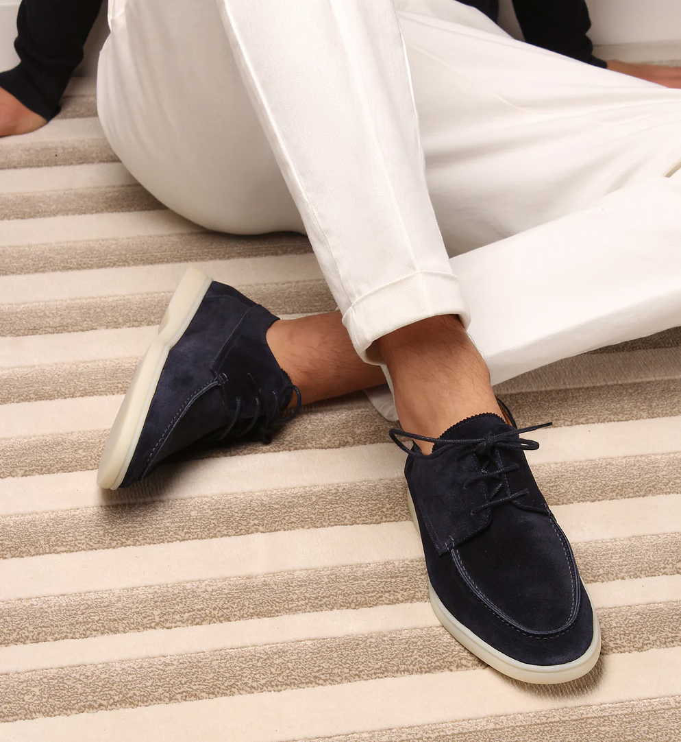 Men’s Lace-Up Loafer Shoes