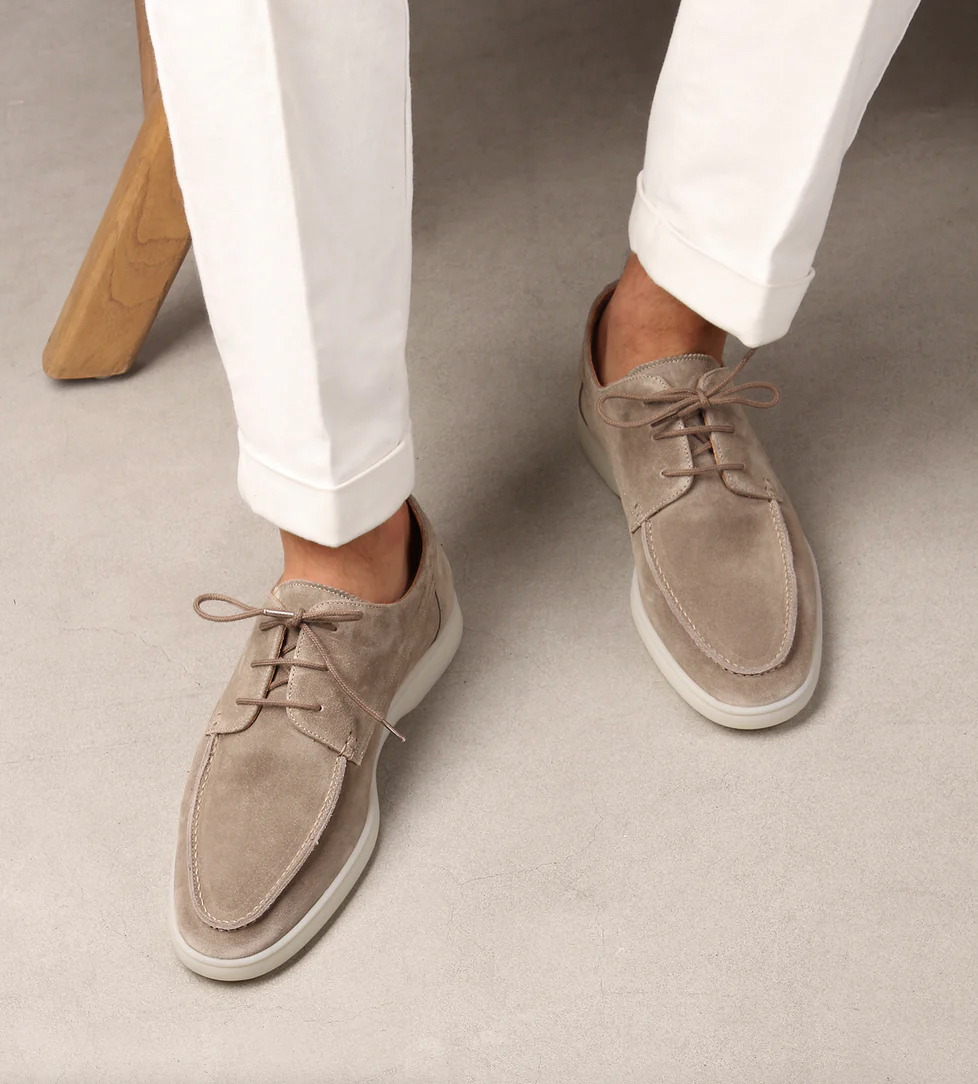 Men’s Lace-Up Loafer Shoes