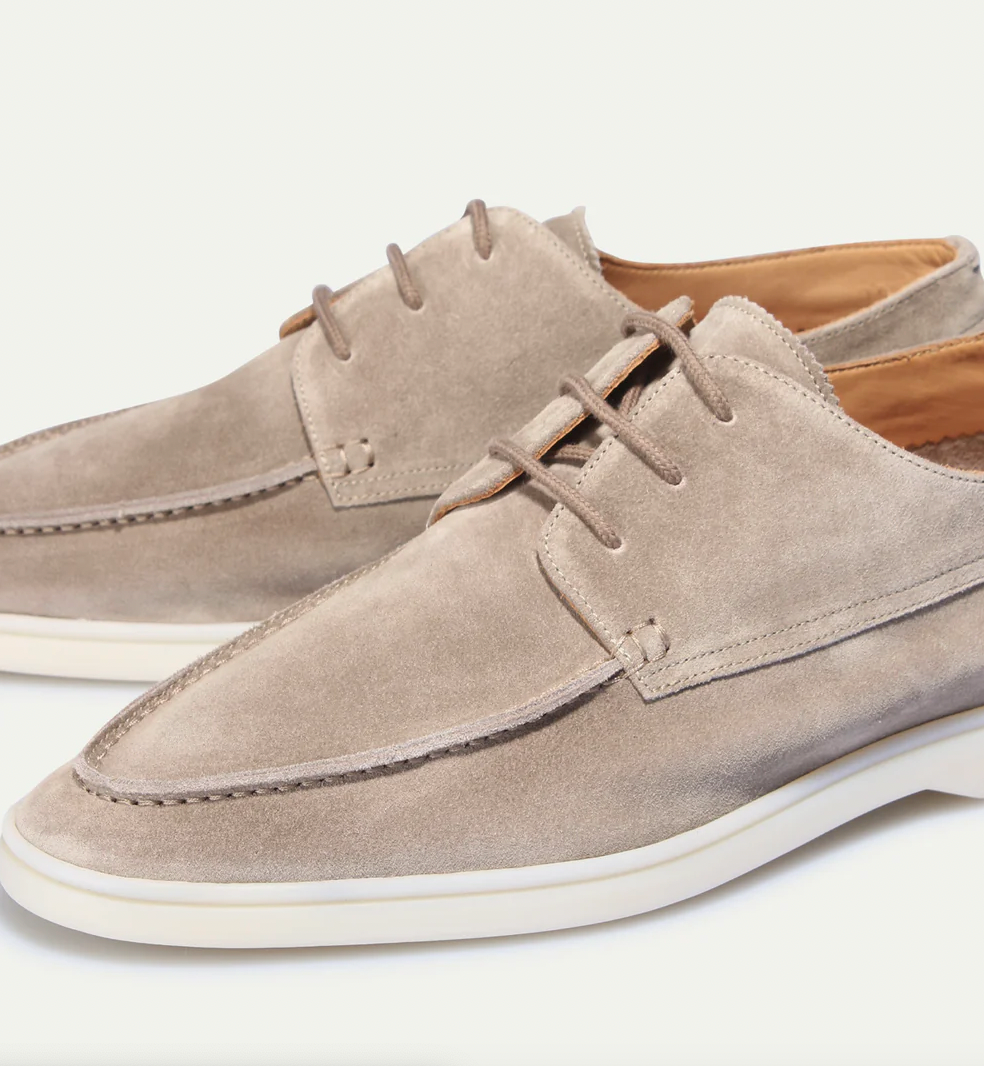 Men’s Lace-Up Loafer Shoes