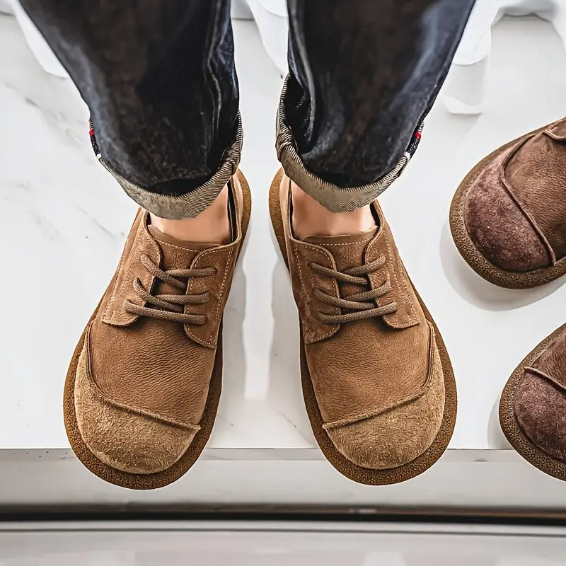 Men’s Lace-Up Low-Top Shoes