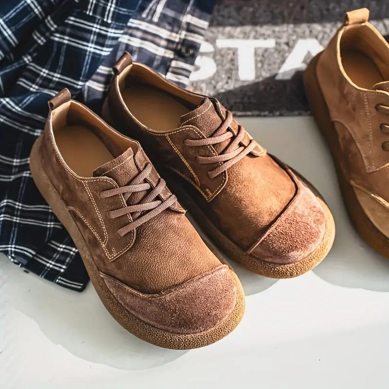Men’s Lace-Up Low-Top Shoes