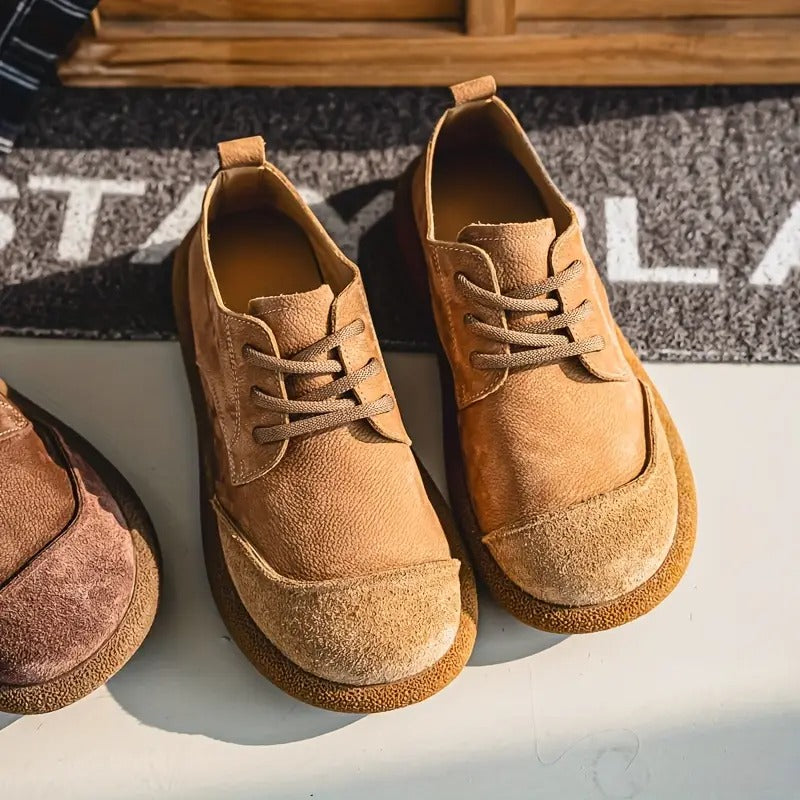 Men’s Lace-Up Low-Top Shoes