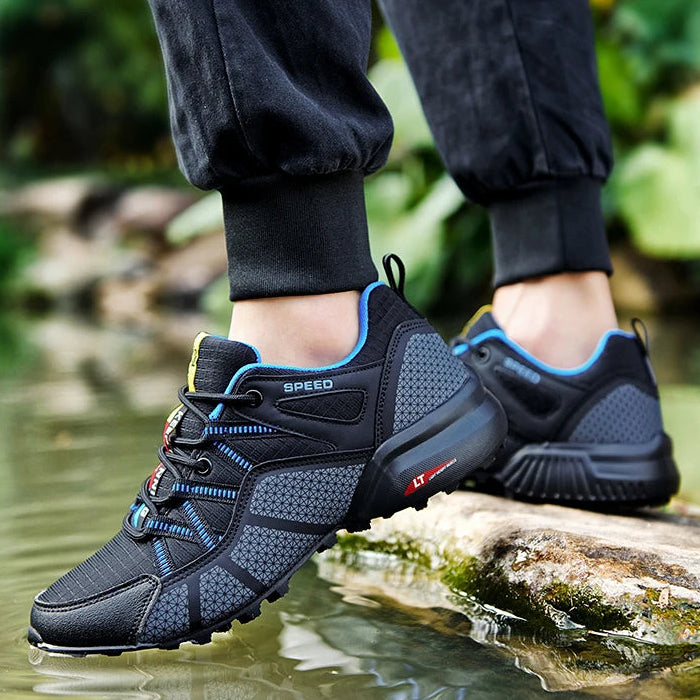 Men’s Low-Top Lace-Up Hiking Shoes