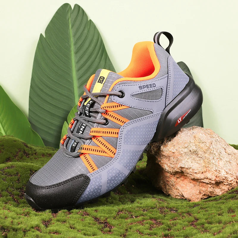 Men’s Low-Top Lace-Up Hiking Shoes