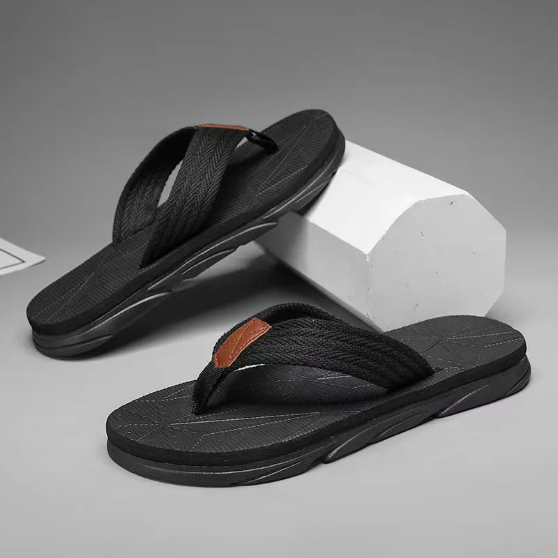 Men’s Open-Toe Flat Flip Flops