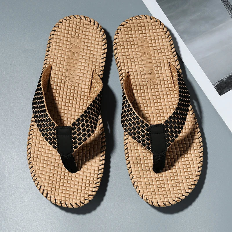 Men’s Open-Toe Toe Post Flip Flops