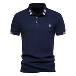 Men’s Short Sleeve Button Polo Shirt
