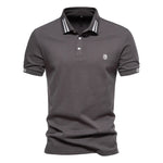 Men’s Short Sleeve Button Polo Shirt
