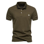 Men’s Short Sleeve Button Polo Shirt
