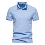 Men’s Short Sleeve Button Polo Shirt