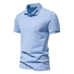 Men’s Short Sleeve Button Polo Shirt