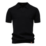 Men’s Short Sleeve Buttonless Polo Shirt