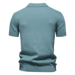 Men’s Short Sleeve Buttonless Polo Shirt