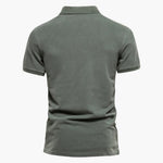 Men’s Short Sleeve Polo Shirt with Buttons