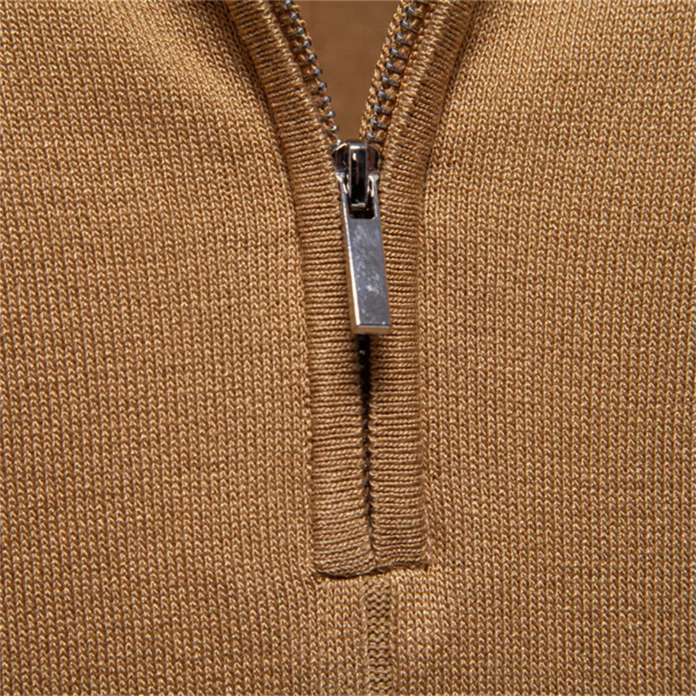 Men’s Short Sleeve Quarter-Zip Polo Shirt