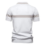 Men’s Short Sleeve Zip Polo Shirt