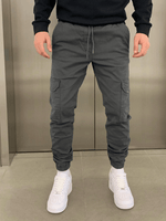 Men’s Slim Fit Drawstring Cargo Pants
