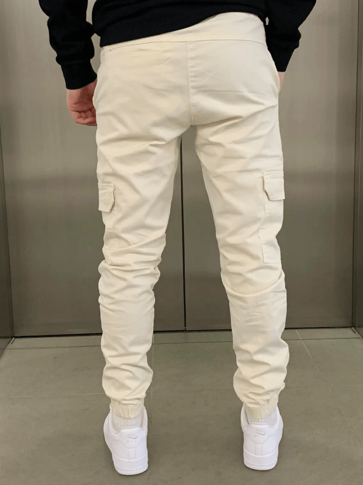 Men’s Slim Fit Drawstring Cargo Pants