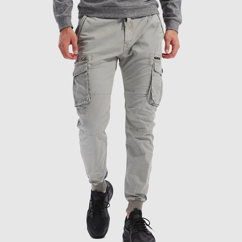 Men’s Slim Fit Utility Cargo Jogger Pants