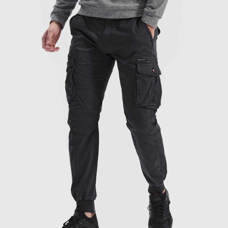 Men’s Slim Fit Utility Cargo Jogger Pants