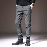 Men’s Straight Fit Drawstring Waist Pants