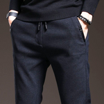 Men’s Straight Fit Drawstring Waist Pants