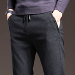 Men’s Straight Fit Drawstring Waist Pants