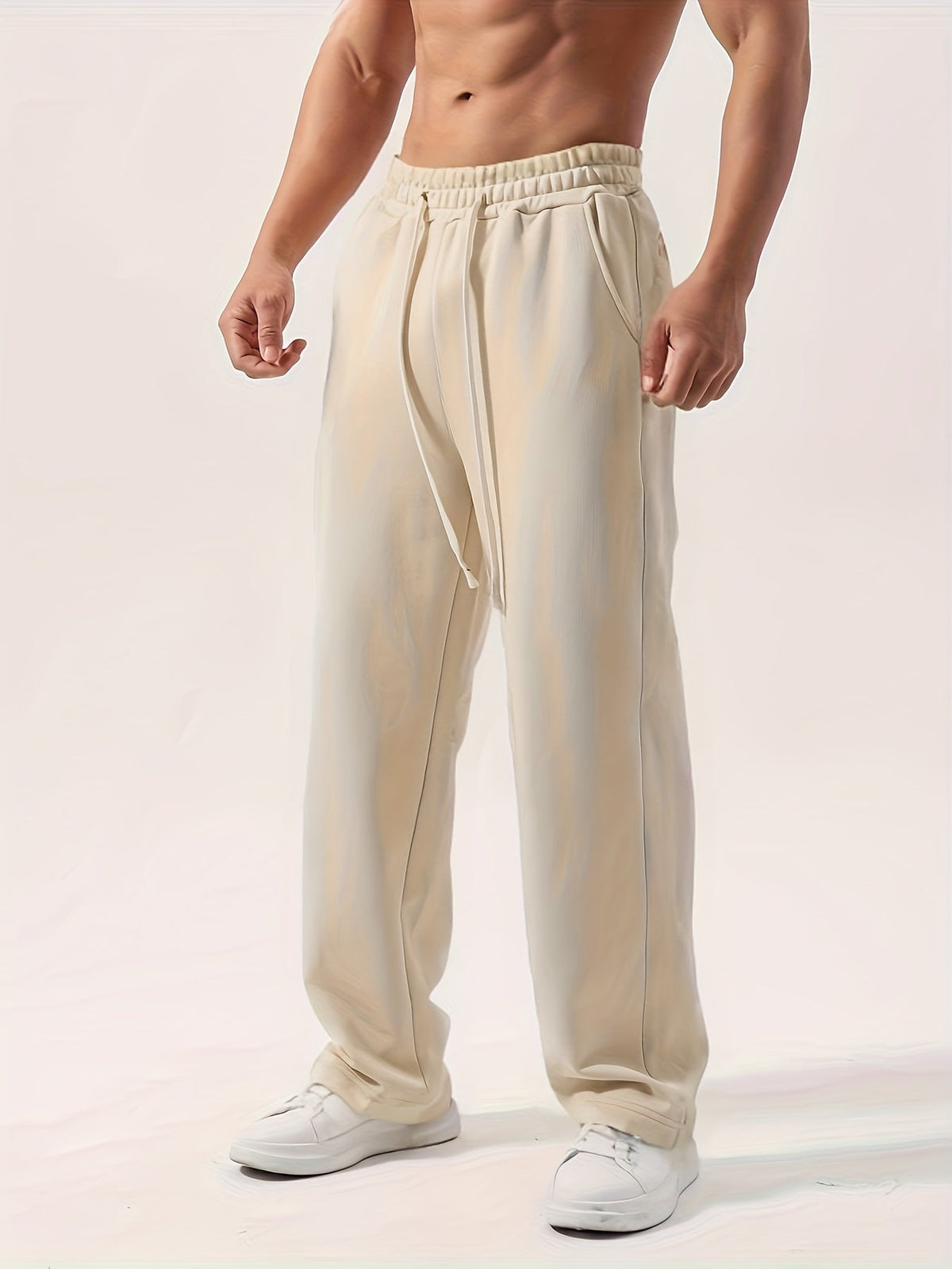Men’s Straight Leg Drawstring Sweatpants