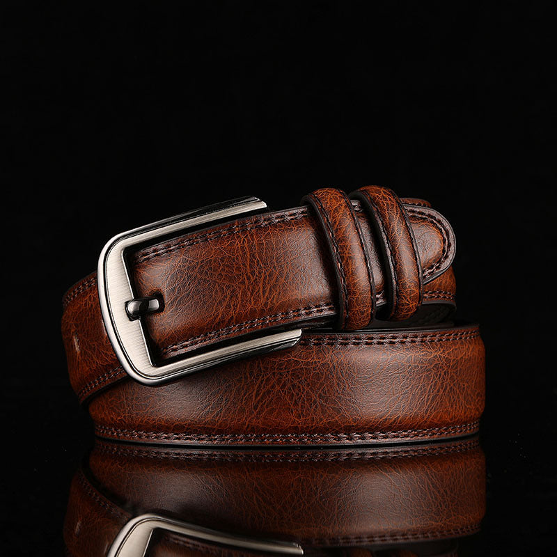 Men’s Adjustable Buckle Dress Belt