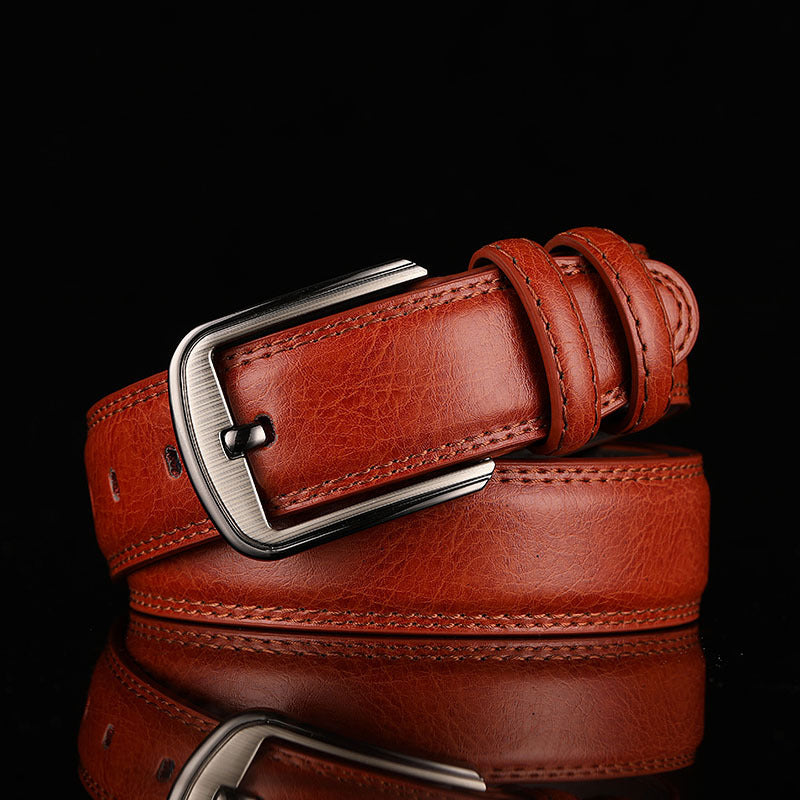 Men’s Adjustable Buckle Dress Belt