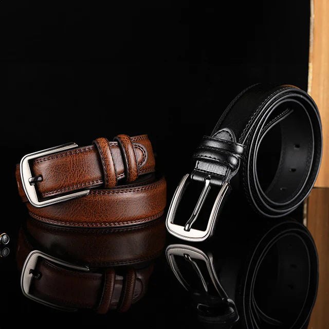 Men’s Adjustable Buckle Dress Belt