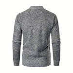 Men’s Button Front V-Neck Knit Cardigan